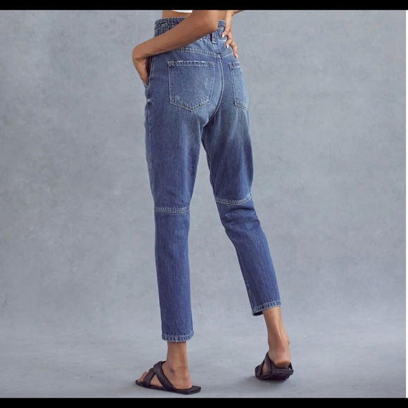 Kancan Bronte Ultra High Rise Paperbag Mom Jeans Size 26 - Picture 2 of 14